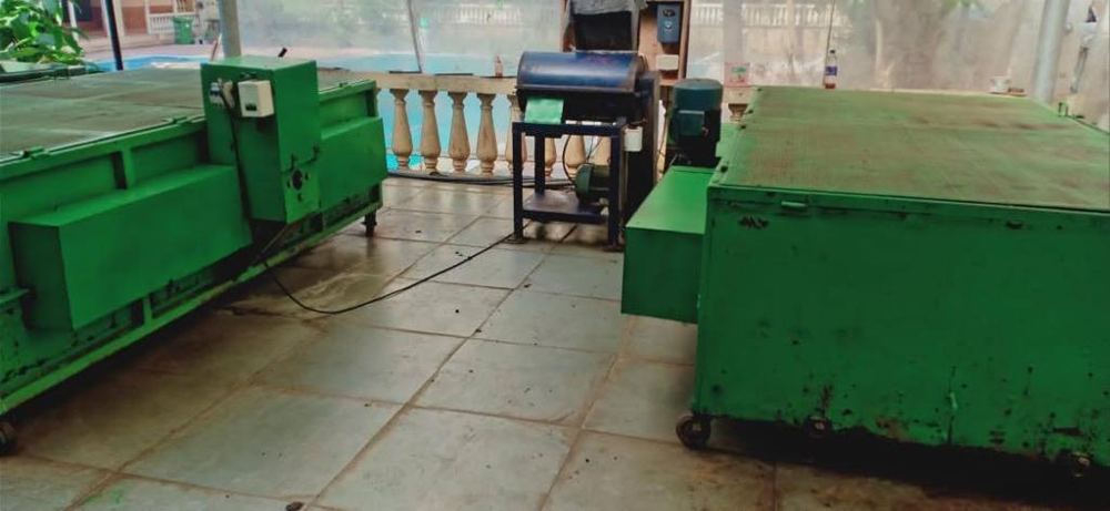 Bio Waste Converter machines at a processing facility
